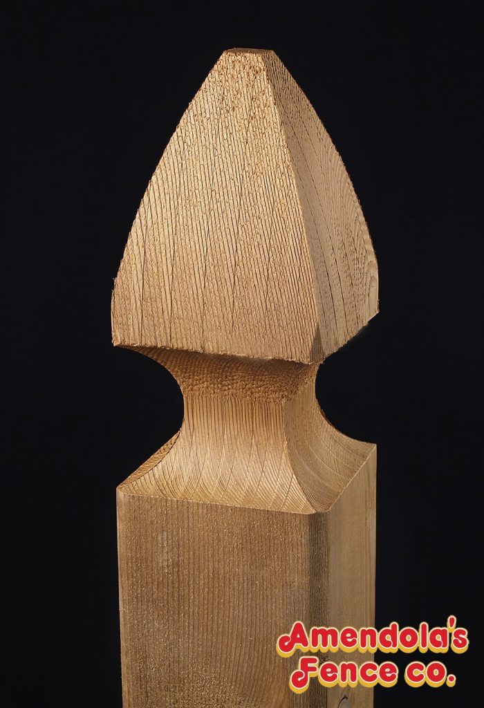 Hawaiian Style Wood Fence Posts