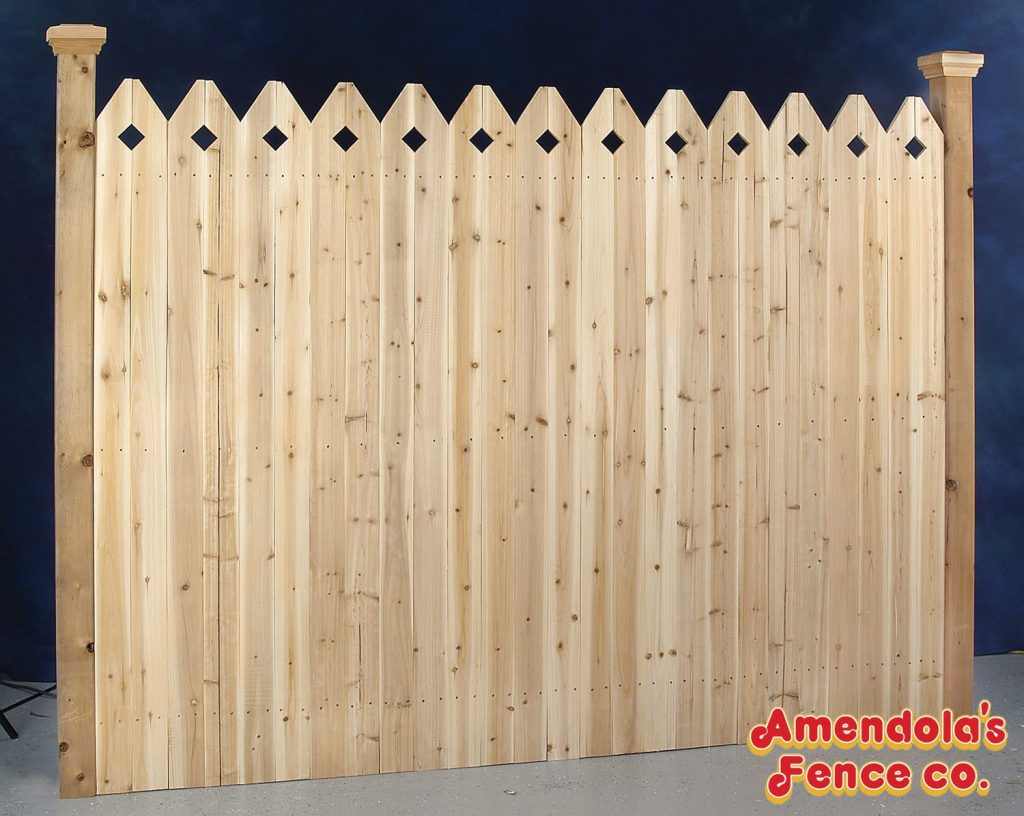 Missouri Style Custom Wood Fence