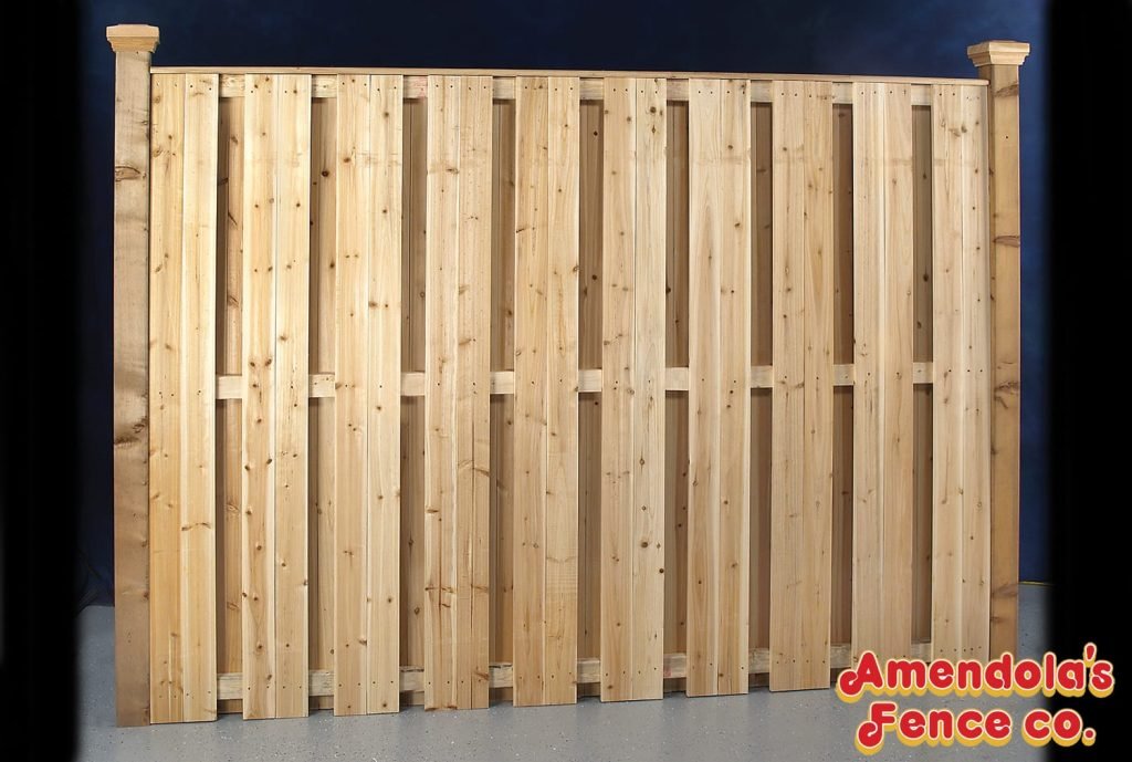Montana Montana Style Double-Sided Custom Wood Fence